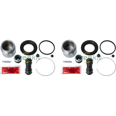 2x Frenkit Rep.-satz Bremssattel Vorne Passend Für Daihatsu Charmant Toyota Cari: 2x Frenkit Rep.-satz Bremssattel Vorne Passend Für Daihatsu Charmant Toyota Cari: