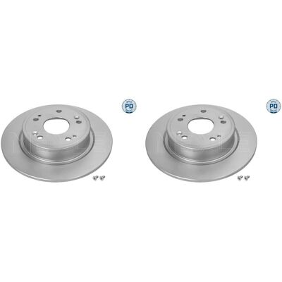 2x Meyle-pd 282mm Bremsscheiben Hinten Passend Für Honda Accord E:ny1 Hr-v 31-: Bremsscheibe A.b.s.: 18704 Aisin: C6r084s Aisin: C6r1655s Ashika: 6104 2x Meyle-pd 282mm Bremsscheiben Hinten Passend Für Honda Accord E:ny1 Hr-v 31-: Bremsscheibe A.b.s.: 18704 Aisin: C6r084s Aisin: C6r1655s Ashika: 6104