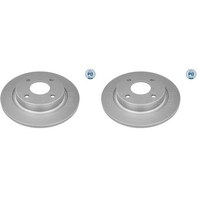 2x Meyle-pd 253mm Bremsscheiben Hinten Passend Für Ford Fiesta 715 523 0033/pd: Bremsscheibe A.b.s.: 18618 Abakus: 23104267 Ashika: 61000329c Ate: 240 2x Meyle-pd 253mm Bremsscheiben Hinten Passend Für Ford Fiesta 715 523 0033/pd: Bremsscheibe A.b.s.: 18618 Abakus: 23104267 Ashika: 61000329c Ate: 240