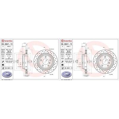 2x Brembo Xtra 298mm Bremsscheiben Hinten Passend Für Alpina B10 Bmw 5 09.6841: Bremsscheibe A.b.s.: 16340 Abakus: 23104288 Aic: 51295 Aisin: W6r1528s 2x Brembo Xtra 298mm Bremsscheiben Hinten Passend Für Alpina B10 Bmw 5 09.6841: Bremsscheibe A.b.s.: 16340 Abakus: 23104288 Aic: 51295 Aisin: W6r1528s
