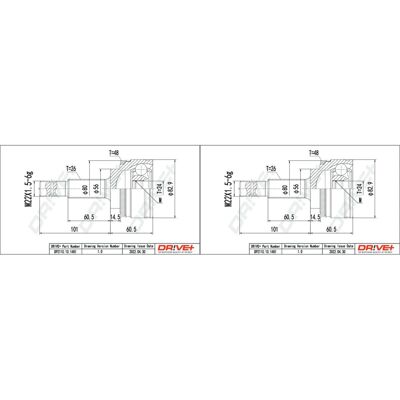 2x Dr!ve+ Gelenksatz Antriebswelle Vorne Radseitig Passend Für Toyota Avensis: Gelenksatz, Antriebswelle Ashika: 6202227 Blue Print: Adt38975 Car: Gty 2x Dr!ve+ Gelenksatz Antriebswelle Vorne Radseitig Passend Für Toyota Avensis: Gelenksatz, Antriebswelle Ashika: 6202227 Blue Print: Adt38975 Car: Gty