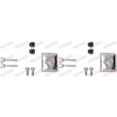 2x Quick Brake Führungshülsen Satz Bremssattel Hinten Passend Für Hyundai Accent: 2x Quick Brake Führungshülsen Satz Bremssattel Hinten Passend Für Hyundai Accent: