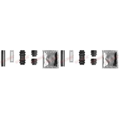 2x Quick Brake Führungshülsen Satz Bremssattel Hinten Vorne Passend Für Daihatsu: 2x Quick Brake Führungshülsen Satz Bremssattel Hinten Vorne Passend Für Daihatsu: