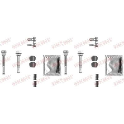2x Quick Brake Führungshülsen Satz Bremssattel Vorne Passend Für Ford Mondeo Maz: 2x Quick Brake Führungshülsen Satz Bremssattel Vorne Passend Für Ford Mondeo Maz: