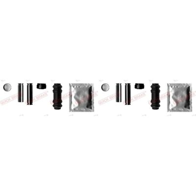 2x Quick Brake Führungshülsen Satz Bremssattel Hinten Passend Für Daihatsu Chara: 2x Quick Brake Führungshülsen Satz Bremssattel Hinten Passend Für Daihatsu Chara: