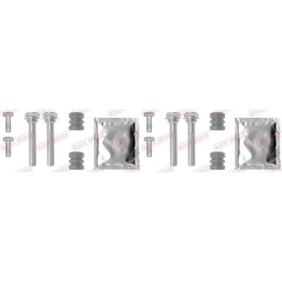 2x Quick Brake Führungshülsen Satz Bremssattel Hinten Vorne Passend Für Audi 80: 2x Quick Brake Führungshülsen Satz Bremssattel Hinten Vorne Passend Für Audi 80: