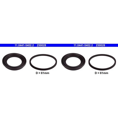 2x Ate Reparatursatz Bremssattel Vorne Passend Für Bmw 3 5 Z3 Z4 Ford Courier Es: Dichtungssatz, Bremssattel Ate: 11044154022 Bmw: 34111153202 Ford: 6 2x Ate Reparatursatz Bremssattel Vorne Passend Für Bmw 3 5 Z3 Z4 Ford Courier Es: Dichtungssatz, Bremssattel Ate: 11044154022 Bmw: 34111153202 Ford: 6