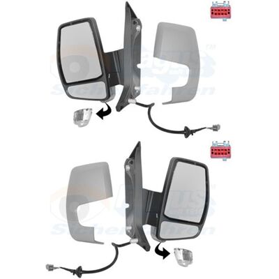 2x Van Wezel Außenspiegel Spiegel Links+rechts Passend Für Ford Tourneo Transit: Außenspiegel Alkar: 9232381 Alkar: 9236381 Alkar: 9240381 Alkar: 9244 2x Van Wezel Außenspiegel Spiegel Links+rechts Passend Für Ford Tourneo Transit: Außenspiegel Alkar: 9232381 Alkar: 9236381 Alkar: 9240381 Alkar: 9244