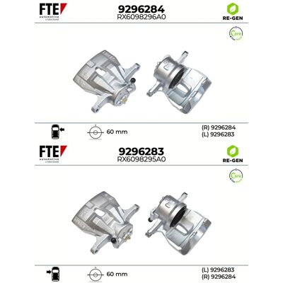 2x Fte Bremssattel Satz Vorne Links+rechts Passend Für Toyota Yaris: Bremssattel A.b.s.: 740802 Abakus: 13105656 Ate: 24360117485 Brembo: F83323 Budwe 2x Fte Bremssattel Satz Vorne Links+rechts Passend Für Toyota Yaris: Bremssattel A.b.s.: 740802 Abakus: 13105656 Ate: 24360117485 Brembo: F83323 Budwe