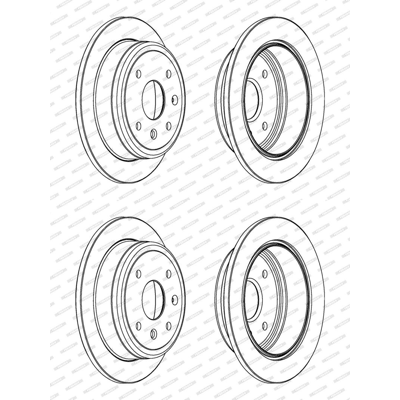 2x Ferodo 258mm Bremsscheiben Voll Hinten Passend Für Chevrolet Aveo Lacetti Nub: Bremsscheibe A.b.s.: 17686 Abakus: 23104106 Abakus: 231041062 Aisin: 2x Ferodo 258mm Bremsscheiben Voll Hinten Passend Für Chevrolet Aveo Lacetti Nub: Bremsscheibe A.b.s.: 17686 Abakus: 23104106 Abakus: 231041062 Aisin: