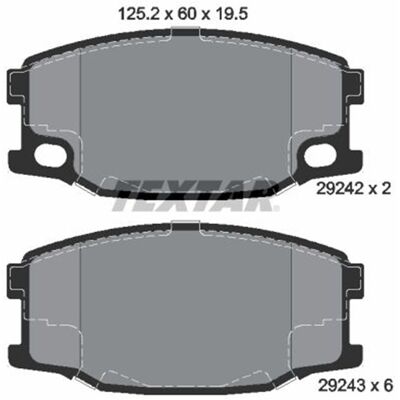 Textar Bremsbeläge Satz Passend Für Fuso (mitsubishi) Rosa Mitsubishi Canter 2: Bremsbelagsatz, Scheibenbremse A.b.s.: 37657 Aisin: D1n020 Aisin: Sn29 Textar Bremsbeläge Satz Passend Für Fuso (mitsubishi) Rosa Mitsubishi Canter 2: Bremsbelagsatz, Scheibenbremse A.b.s.: 37657 Aisin: D1n020 Aisin: Sn29