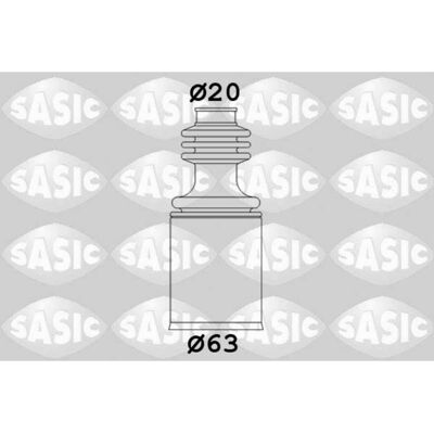 SASIC 2003421 Gummischutz für Antriebswelle - Citroën Peugeot SASIC 2003421 Gummischutz für Antriebswelle - Citroën Peugeot