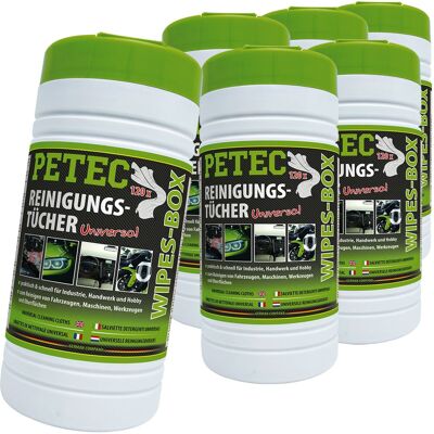 Petec - 82120 - 120 Stück - Reinigungstücher Petec - 82120 - 120 Stück - Reinigungstücher