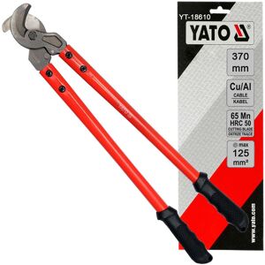 Yato Kraft Kabelschere 370mm Lang Kabel Schneider Seitenschneider Bis 125mm²: Yato: Yt-18610 Yato Kraft Kabelschere 370mm Lang Kabel Schneider Seitenschneider Bis 125mm²: Yato: Yt-18610