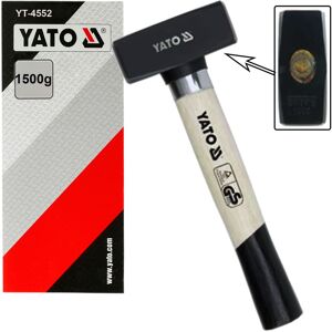Yato Fäustel Schlosserhammer Schlosser Hammer 1500g 1,5kg Holzstiel Stielschutz: Yato Yt-4552 Yato Fäustel Schlosserhammer Schlosser Hammer 1500g 1,5kg Holzstiel Stielschutz: Yato Yt-4552