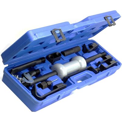 BandelOne Profi-ausbeul-werkzeug Karosserie Ausbeulen Blech Gleit-hammer 11-teilig: BandelOne Profi-ausbeul-werkzeug Karosserie Ausbeulen Blech Gleit-hammer 11-teilig: