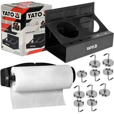 Yato Magnet Halter Satz Spray Dosen Handtuch Topfmagnet Für Werkstattwagen Bühne: Yato Yt-08680 Yato Magnet Halter Satz Spray Dosen Handtuch Topfmagnet Für Werkstattwagen Bühne: Yato Yt-08680