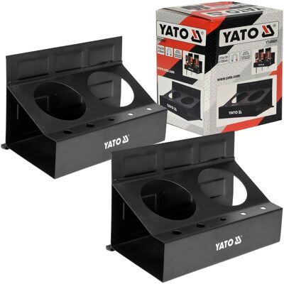 2x Yato Magnet Halter Für 5x Schraubendreher 2x Spray Dosen Werkstattwagen Bühne: Yato Yt-08681 2x Yato Magnet Halter Für 5x Schraubendreher 2x Spray Dosen Werkstattwagen Bühne: Yato Yt-08681