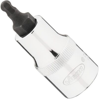 Vigor 5mm Innensechskant Hx Bit-nuss Steckschlüssel 1/2'' V7055-h5: Vigor 5mm Innensechskant Hx Bit-nuss Steckschlüssel 1/2'' V7055-h5: