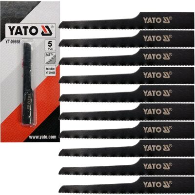 2 Yato Sägeblatt Set 5-tlg Sichsägeblatt Für Mini-druckluft-karosserie-stichsäge: Yato Yt-09958 2 Yato Sägeblatt Set 5-tlg Sichsägeblatt Für Mini-druckluft-karosserie-stichsäge: Yato Yt-09958