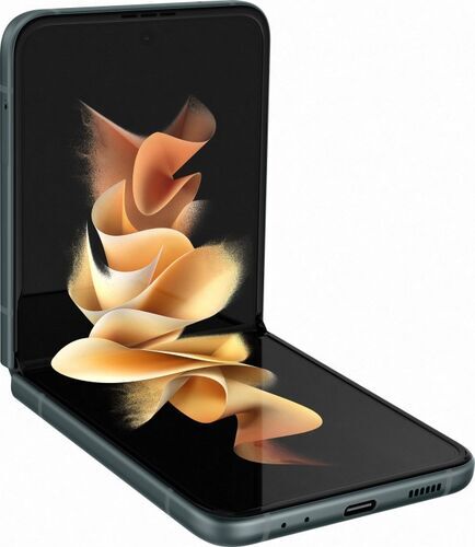 Samsung Wie neu: Samsung Galaxy Z Flip3 5G   8 GB   256 GB   Dual-SIM   Phantom Green