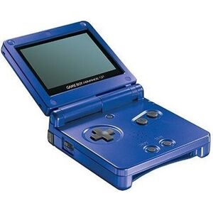 Nintendo Game Boy Advance SP dunkelblau