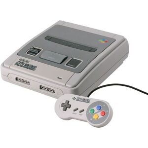 Nintendo Super Nintendo Entertainment System (SNES) grau 2 Controller