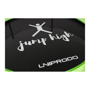 Uniprodo Kindertrampolin - mit Sicherheitsnetz - 140 cm - 50 kg - grün