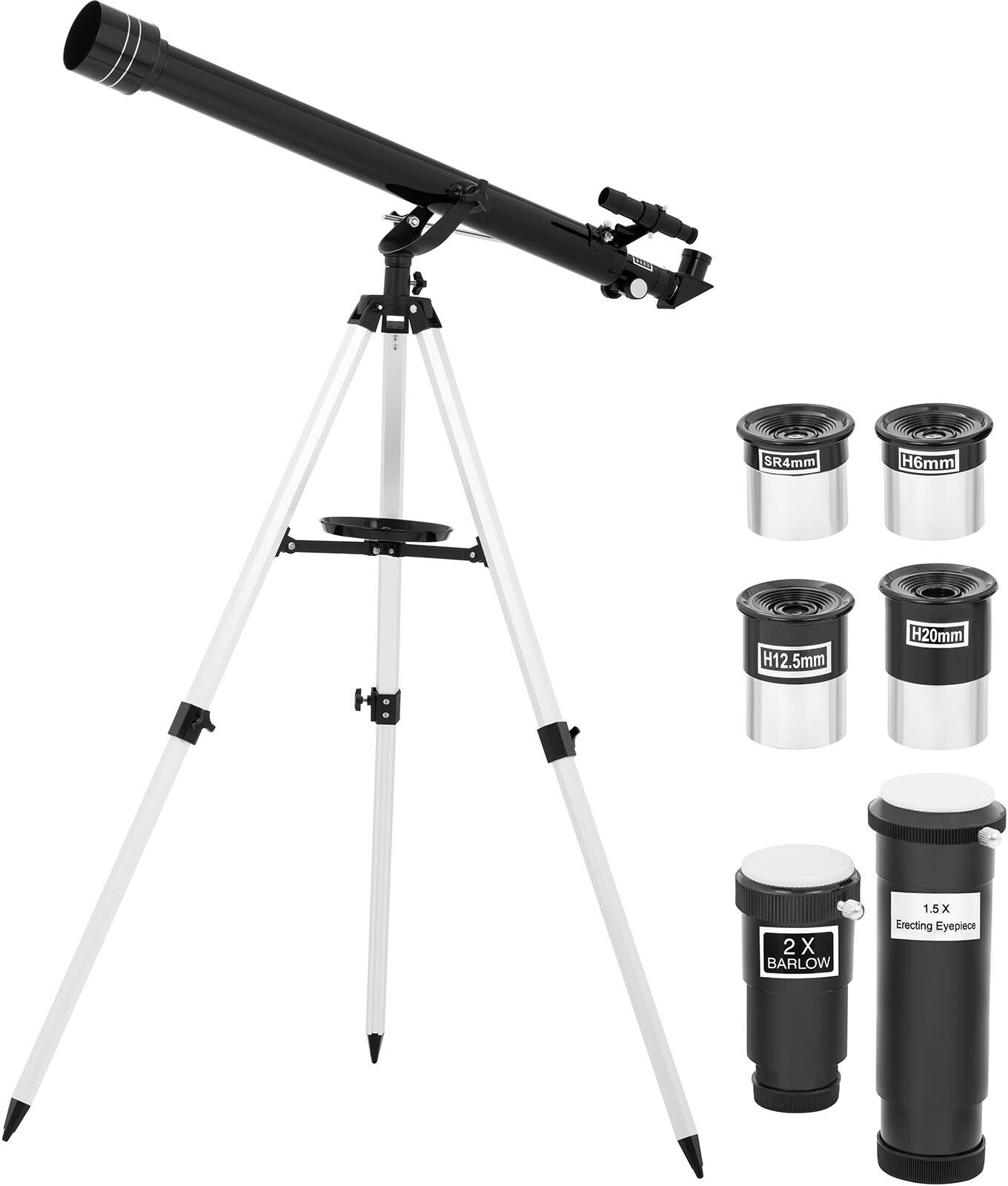 Uniprodo Teleskop - Ø 60 mm - 900 mm - Tripod-Stativ