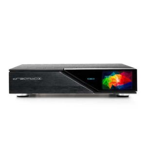DreamBox DM920 UHD 4K 2160p E2 Linux HbbTV PVR Receiver Schwarz 2x DVB-S2X Dual MultiStream 1TB