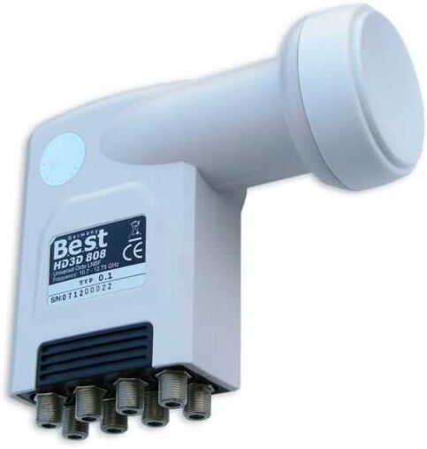 Best HD3D 808 Octo LNB 0.1dB HD Ready