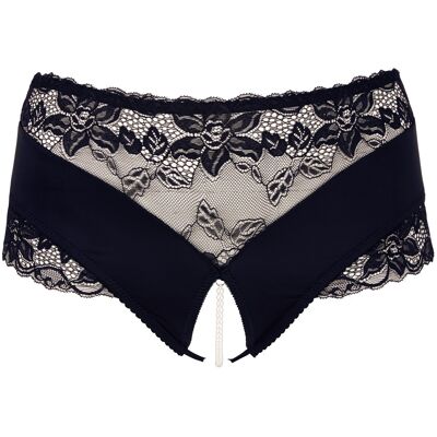 Cottelli CURVES Slip ouvert mit Perlenkette im Schritt L Cottelli CURVES Slip ouvert mit Perlenkette im Schritt L
