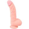 Naturdildo „Medical Silicone Dildo“, 20 cm, leicht gebogen