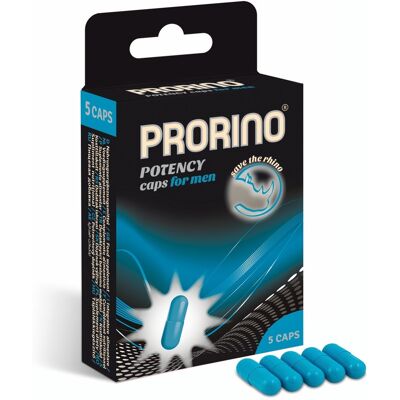 Hot Prorino Men - Mehr Leistung & Erektion - 5 Kapseln Hot Prorino Men - Mehr Leistung & Erektion - 5 Kapseln