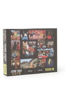 Chronicle Books Star Trek Cats Puzzle 1000 Teile  n/a