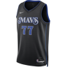 Luka Doncic Dallas Mavericks City Edition 2023/24Nike Dri-FIT NBA Swingman Trikot für Herren - Schwarz M Male  Schwarz