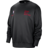 Chicago Bulls Spotlight Nike Dri-FIT NBA-Sweatshirt mit Rundhalsausschnitt für Herren - Schwarz L Male  Schwarz