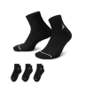 JordanKnöchelsocken für jeden Tag (3 Paar) - Schwarz 42-46 Unisex  Schwarz