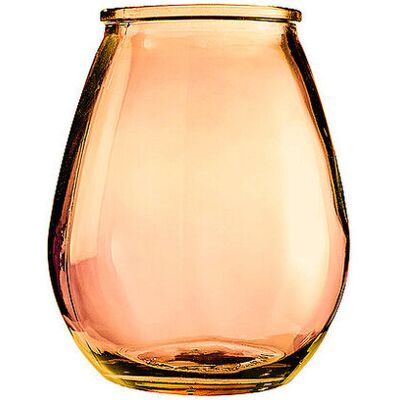 FYNCH-HATTON Vase MANI Canatloupe orange B FYNCH-HATTON Vase MANI Canatloupe orange B