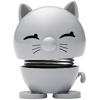 HOPTIMIST Dekofigur Cat 7,3cm Light Grey hellgrau B HOPTIMIST Dekofigur Cat 7,3cm Light Grey hellgrau B