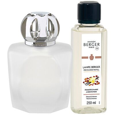 MAISON BERGER PARIS Lampe Berger Falcon-Set 250ml MAGICAL GIVRE Poussiere Ambre weiss B MAISON BERGER PARIS Lampe Berger Falcon-Set 250ml MAGICAL GIVRE Poussiere Ambre weiss B