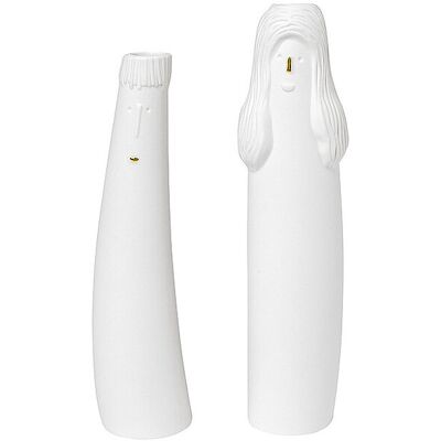 Raeder - 17537 - Familienbande - 2er-Set - Porzellanvase Set Raeder - 17537 - Familienbande - 2er-Set - Porzellanvase Set