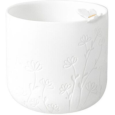RAEDER Teelichthalter SCHMETTERLING 7,2x7cm Weiss weiss B RAEDER Teelichthalter SCHMETTERLING 7,2x7cm Weiss weiss B