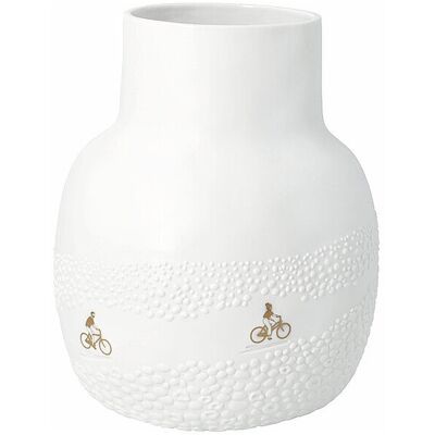 RAEDER Vase BLUMENFELD 18x22cm weiss B RAEDER Vase BLUMENFELD 18x22cm weiss B