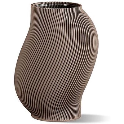 SHEYN Vase Boyk-16 Deep Taupe grau B SHEYN Vase Boyk-16 Deep Taupe grau B