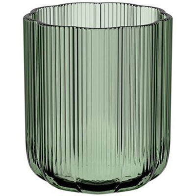 Villeroy & Boch Vase 15cm FLEUR Vert dunkelgrün B Villeroy & Boch Vase 15cm FLEUR Vert dunkelgrün B
