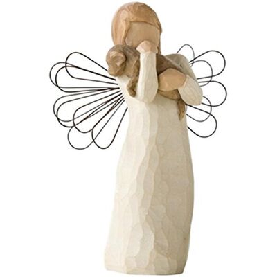 WILLOW TREE Figur - Engel der Freundschaft 13cm 26011 weiss B WILLOW TREE Figur - Engel der Freundschaft 13cm 26011 weiss B