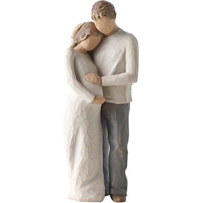 WILLOW TREE Figur - Familienglück 22cm 26252 weiss B WILLOW TREE Figur - Familienglück 22cm 26252 weiss B