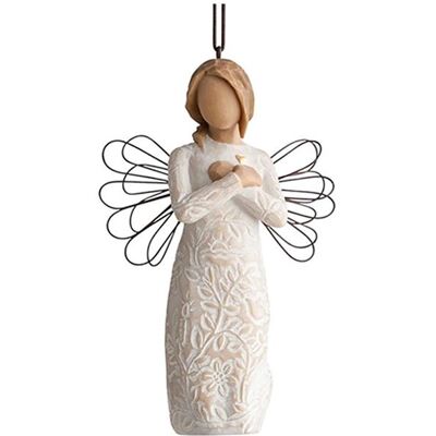 WILLOW TREE Weihnachtsschmuck Ornament - Engel der Erinnerung 11,5cm 27469 weiss B WILLOW TREE Weihnachtsschmuck Ornament - Engel der Erinnerung 11,5cm 27469 weiss B
