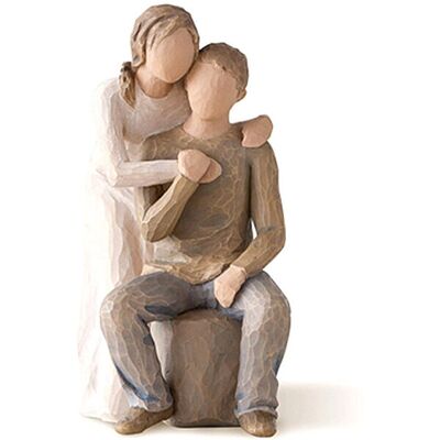 WILLOW TREE Figurine You and Me 17cm 26439 weiss B WILLOW TREE Figurine You and Me 17cm 26439 weiss B
